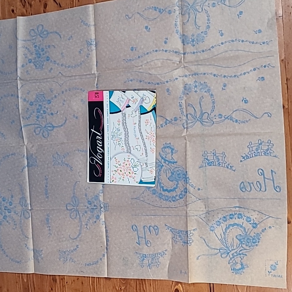 Set of 5 Original Vogart Transfer Patterns - Picture 9 of 12